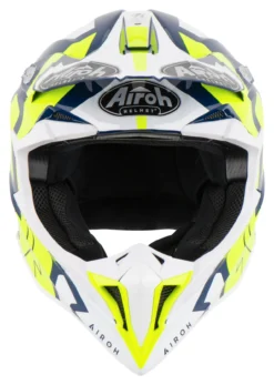 Airoh Wraap Raze Blue Gloss -Motorcycle Riding Protection 08.57.07.ARG217849AirohWraapRazeD2