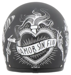 DMD Vintage Sin Fin -Motorcycle Riding Protection 15.90.35.D3DMDVintageSinFinmattschwarzweiss215807