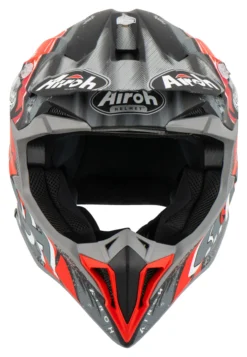 Airoh Wraap Alien Red Matt -Motorcycle Riding Protection 20.68.c9.ARG217851AirohWraapAlienD2