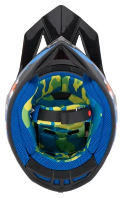 MTR X7B SIZE XXL -Motorcycle Riding Protection 26.2b.bf .D5MTRX7BCrosshelmmattschwarzblauorange21589741020