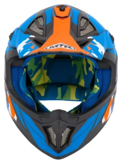 MTR X7B SIZE XXL -Motorcycle Riding Protection 3b.d5.b7.D2MTRX7BCrosshelmmattschwarzblauorange21589741020