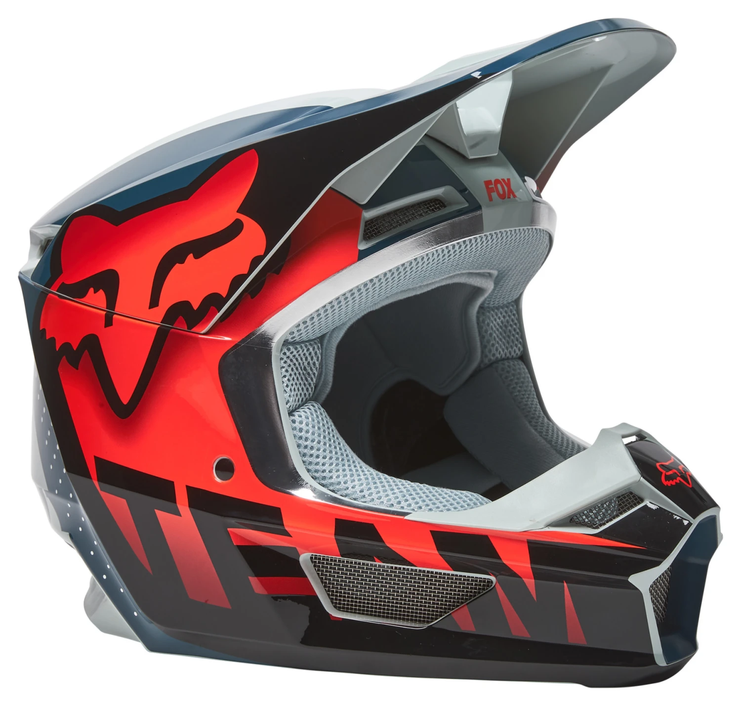 Fox V1 Trice, Motocross Helmet 5 Fox V1 Trice, Motocross Helmet - Image 5