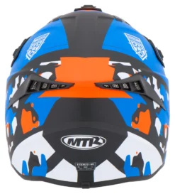MTR X7B SIZE XXL -Motorcycle Riding Protection 42.4e.e3.D3MTRX7BCrosshelmmattschwarzblauorange21589741020