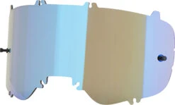 Fox INJ Replacement Lens -Motorcycle Riding Protection 43.cb .54.H1FoxINJErsatzscheibeblauverspiegelt2001628045020