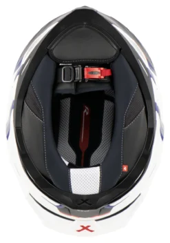 Nexx SX.100 R Gridline -Motorcycle Riding Protection 5b.f5.92.D5NexxSX100RGridlineWeissBlauRot217465