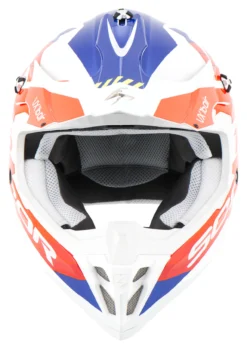 Scorpion VX-16 Air X-Turn -Motorcycle Riding Protection 5c.d5.94.D2ScorpionVX16AirXTurnweissrot217095