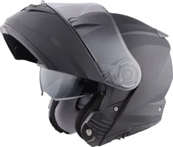 MTR K-14 Flip-Up Helmet -Motorcycle Riding Protection 5d.b2.a9.MTRK14mattSchwarz216157410DET0418