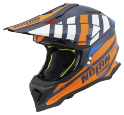 Nolan N53 Cliffjumper Motocross Helmet -Motorcycle Riding Protection 5f.c4.bd .D6NolanN53CliffJumperBlauOrange215497