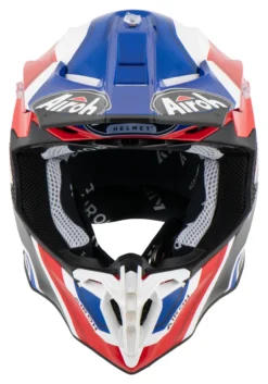 Airoh Twist 2.0 Shaken Blue Glossy -Motorcycle Riding Protection 60.75.cb .ARG217712AirohTwistD2