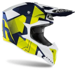 Airoh Wraap Raze Blue Gloss -Motorcycle Riding Protection 68.1a.b3.D1AirohWraapRazeBlueGloss217849