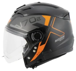 NOLAN N70-2 X Bungee -Motorcycle Riding Protection 70.ad .87.D9nolanN702XBungeemattschwarzorange216943