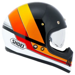 Shoei Ex-Zero Full-Face Helmet -Motorcycle Riding Protection 76.0c.35.D1ShoeiExZeroEquationTC10sworrotws60474441020