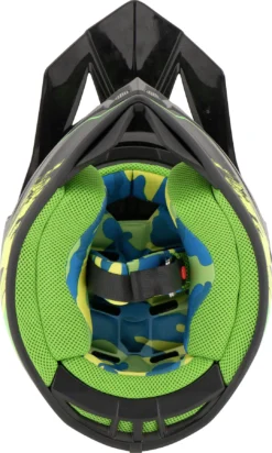 MTR X7B Motocross Helmet 11 MTR X7B Motocross Helmet -Motorcycle Riding Protection 77.af .4a.D5MTRX7BCrosshelmmattschwarzgelbgruen21588941020