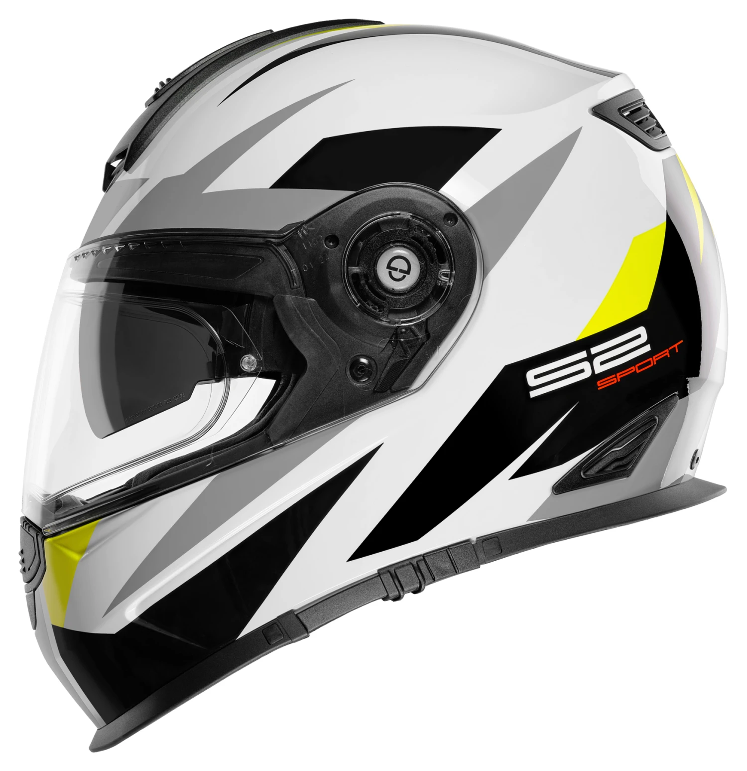 Schuberth S2 Sport Polar Yellow 1 Schuberth S2 Sport Polar Yellow