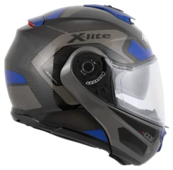 X-Lite X-1005 Ultra Carbon Fiery N-Com -Motorcycle Riding Protection 83.0b.d1.D2XLiteX1005FieryCarbonblau217777