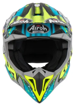 Airoh Wraap Alien Yellow Matt -Motorcycle Riding Protection 95.5a.8f.ARG217852AirohWraapAlienD2