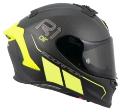 Scorpion Exo-R1 Carbon Air -Motorcycle Riding Protection 98.7f.97.D8ScorpionExoR1CarbonAirCorpusIIschwarzneon217157