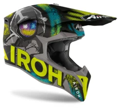 Airoh Wraap Alien Yellow Matt -Motorcycle Riding Protection ad.4a.a2.D1AirohWraapAlienYellowMatt217852