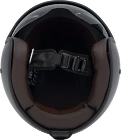 Highway 1 Vintage Fiber Jet Helmet -Motorcycle Riding Protection af.27.24.D5Highway1FiberJethelmmattschwarz20421141019