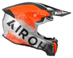 Airoh Twist 2.0 Bit Orange Matt -Motorcycle Riding Protection b0.8f.60.ARG217709AirohTwist2BitD1