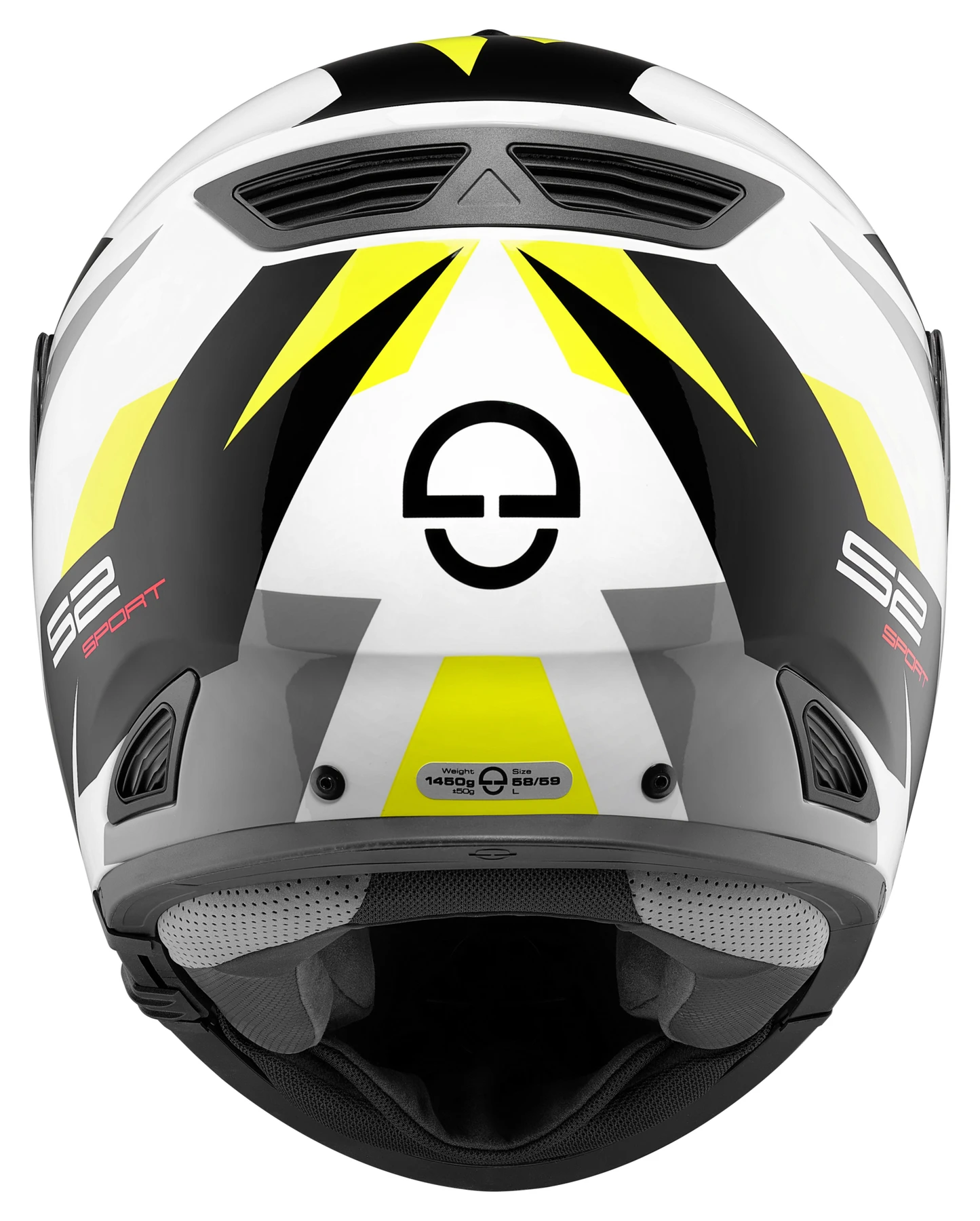 Schuberth S2 Sport Polar Yellow 2 Schuberth S2 Sport Polar Yellow - Image 2