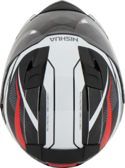 Nishua NTX-5 Full-Face Helmet -Motorcycle Riding Protection c6.07.fe .D4NishuaNTX5SchwarzWeissRot21714641020