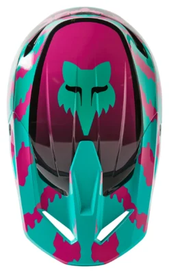 Fox V1 Nuklr Motocross Helmet -Motorcycle Riding Protection c7.da .f8.ARG217485FoxV1CrosshelmD4