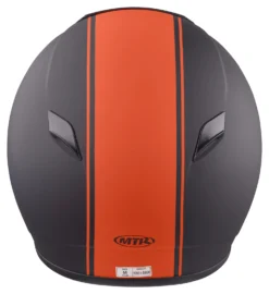 MTR Jet Sun Jet Helmet -Motorcycle Riding Protection d3.5e.78.D3MTRJetSunMattSchwarzOrange21675641020