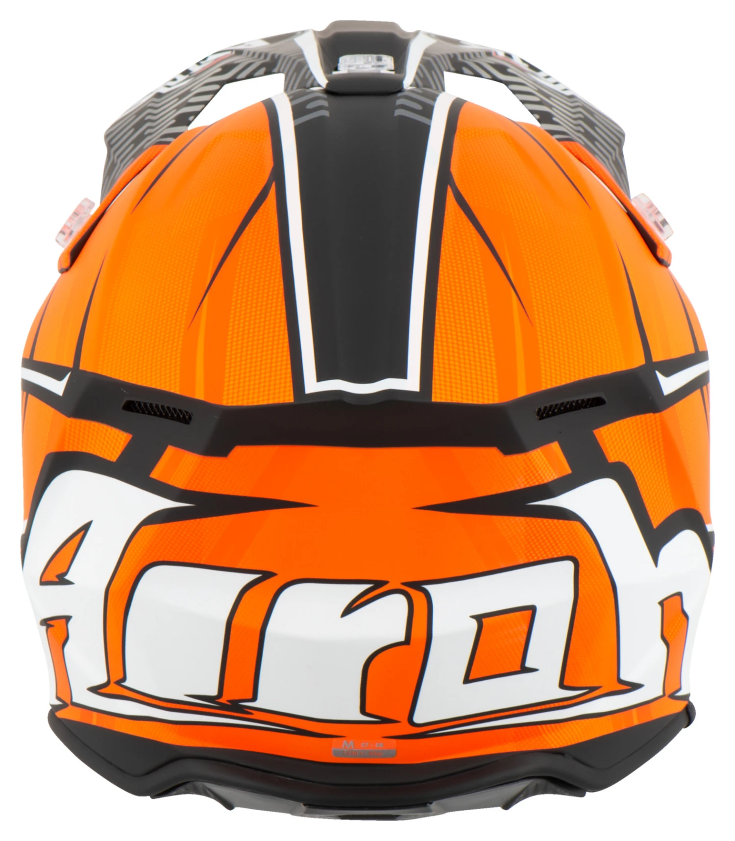 Airoh Wraap Idol Orange Matt 2 Airoh Wraap Idol Orange Matt - Image 2