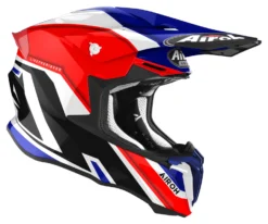 Airoh Twist 2.0 Shaken Blue Glossy -Motorcycle Riding Protection da.7e.0e.ARG217712AirohTwist20D1