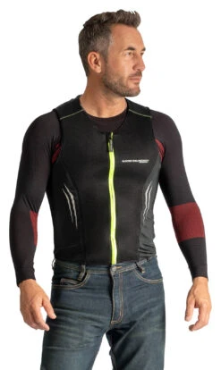 Vanucci Mens Vest -Motorcycle Riding Protection db.c8.9a.H1VanucciProtektorenwesteSchwarz20896632019