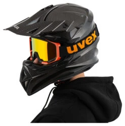 UVEX PYRO FM MOTOCROSS -Motorcycle Riding Protection e0.d3.75.D5UvexPyroCVmattschwarzorange20016286
