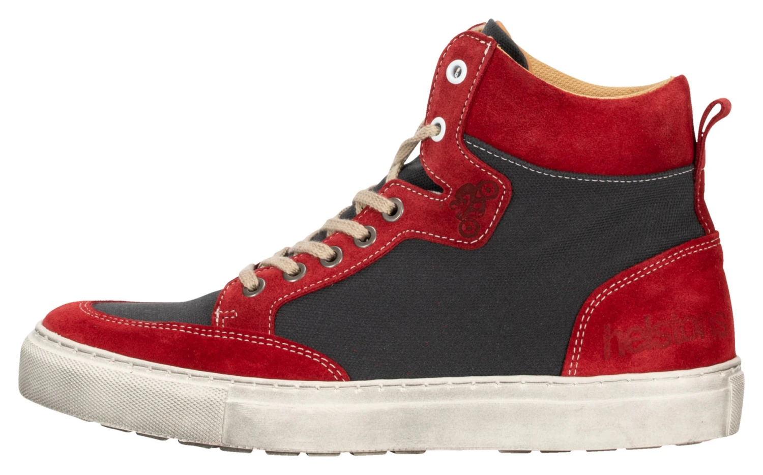 HELSTONS KOBE BOOTS BLACK/GREY 1 HELSTONS KOBE BOOTS BLACK/GREY