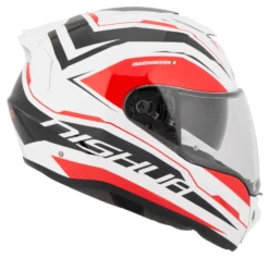 Nishua NTX-4 Full-Face Helmet -Motorcycle Riding Protection f0.58.52.D1NishuaNTX4Helmweissrotschwarz21706341020