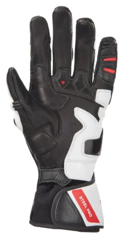 Dainese Steel-Pro Gloves -Motorcycle Riding Protection f9.d1.03.D1DaineseSteelProschwarzweissrot20179234020